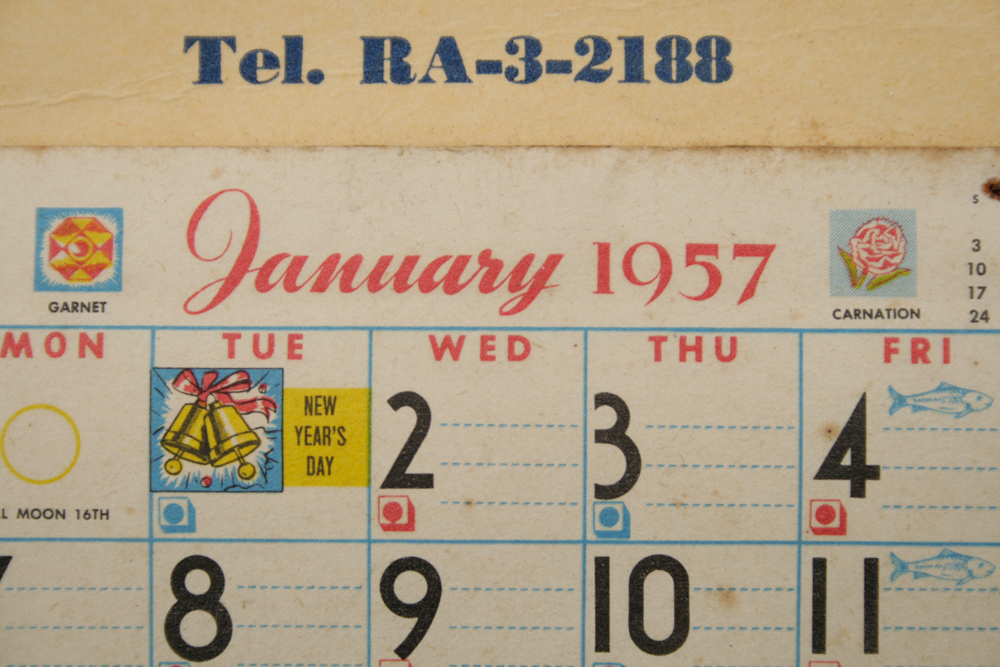 Nude Marilyn Monroe Poster and 1957 Calendar