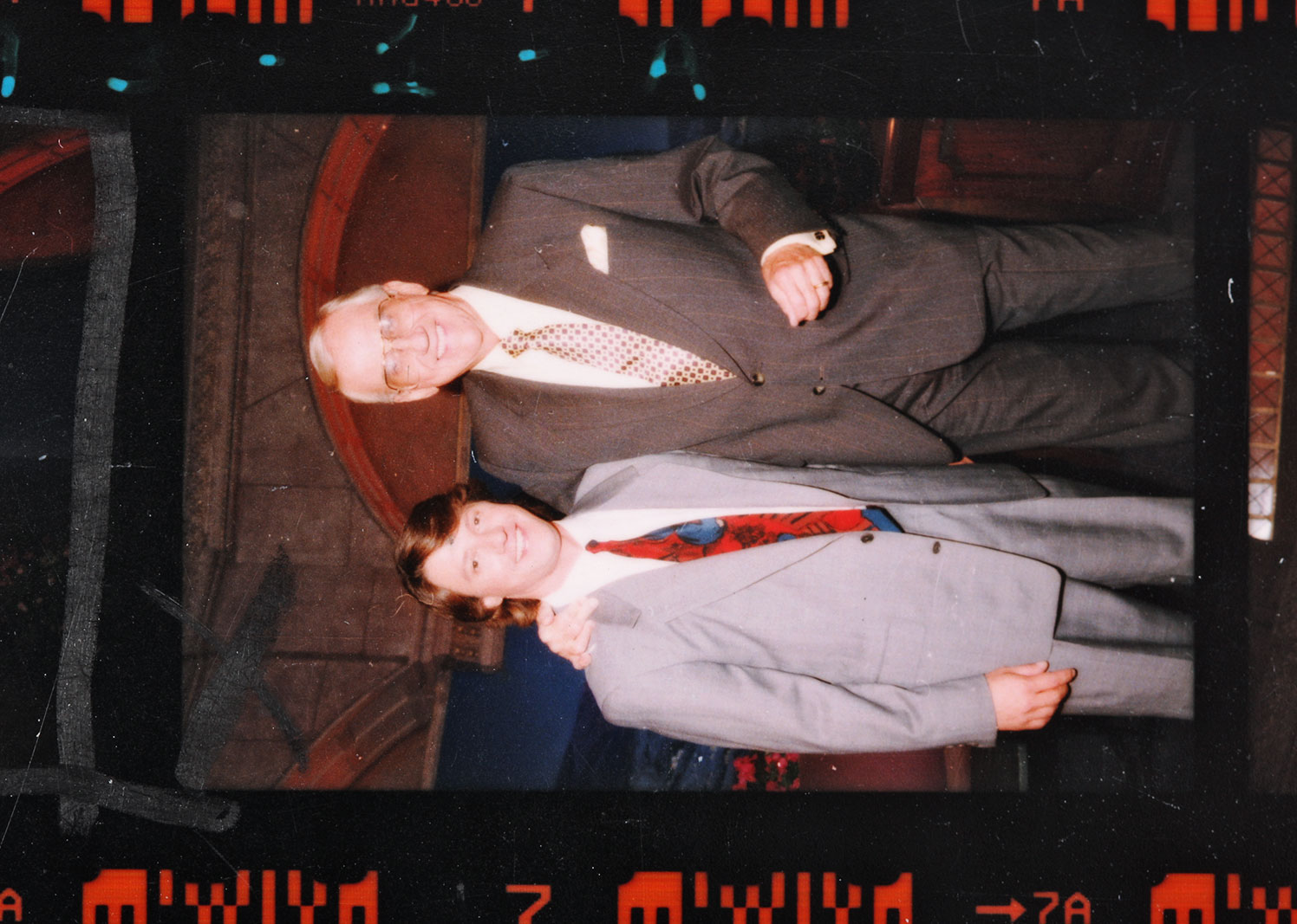 Grouping of NBC Contact Sheets and Negatives Featuring Ed McMahon and Jay Leno