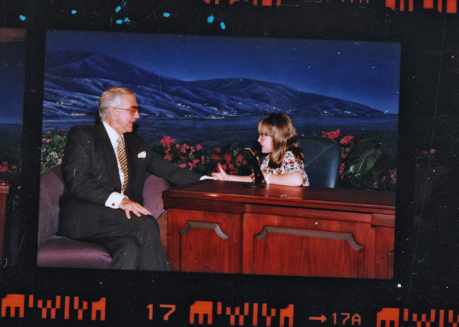 Grouping of NBC Contact Sheets and Negatives Featuring Ed McMahon and Jay Leno
