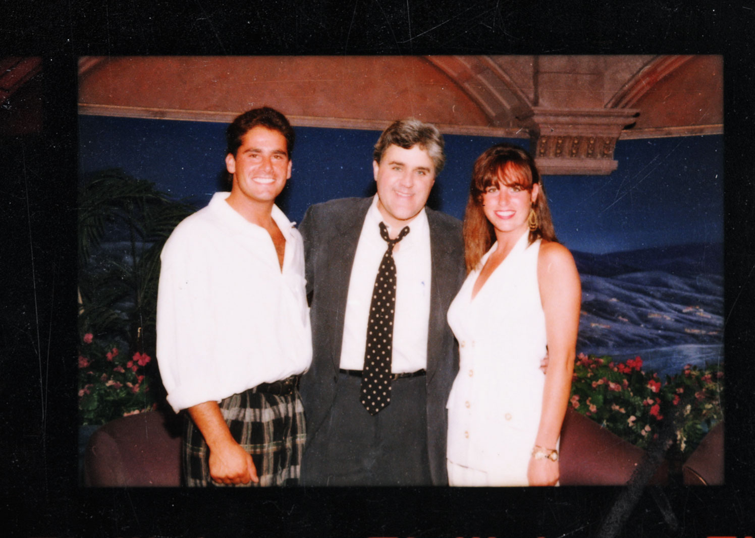 Grouping of NBC Contact Sheets and Negatives Featuring Ed McMahon and Jay Leno