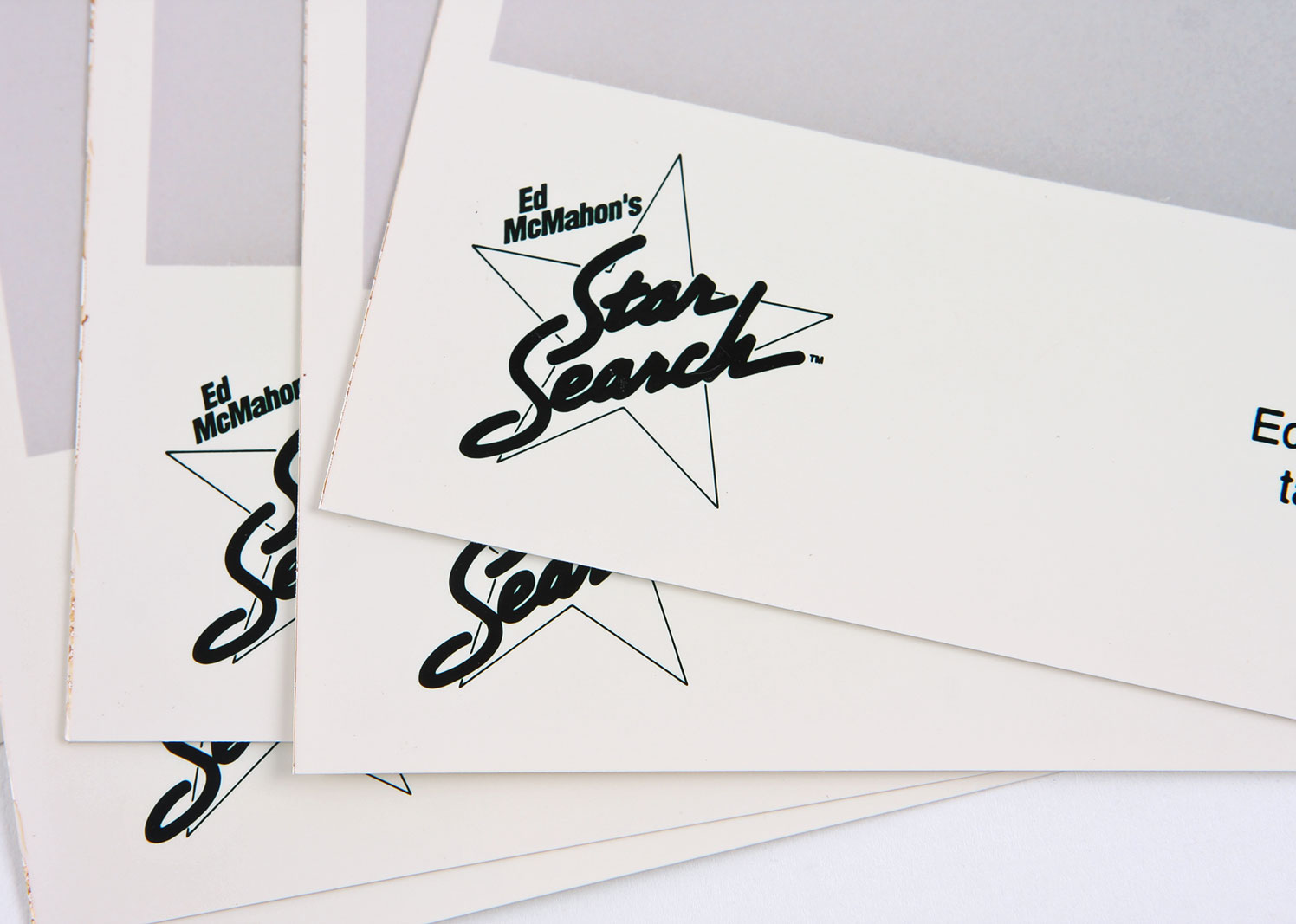 Collection of C-Type Prints of Ed McMahon's "Star Search" at Disney World