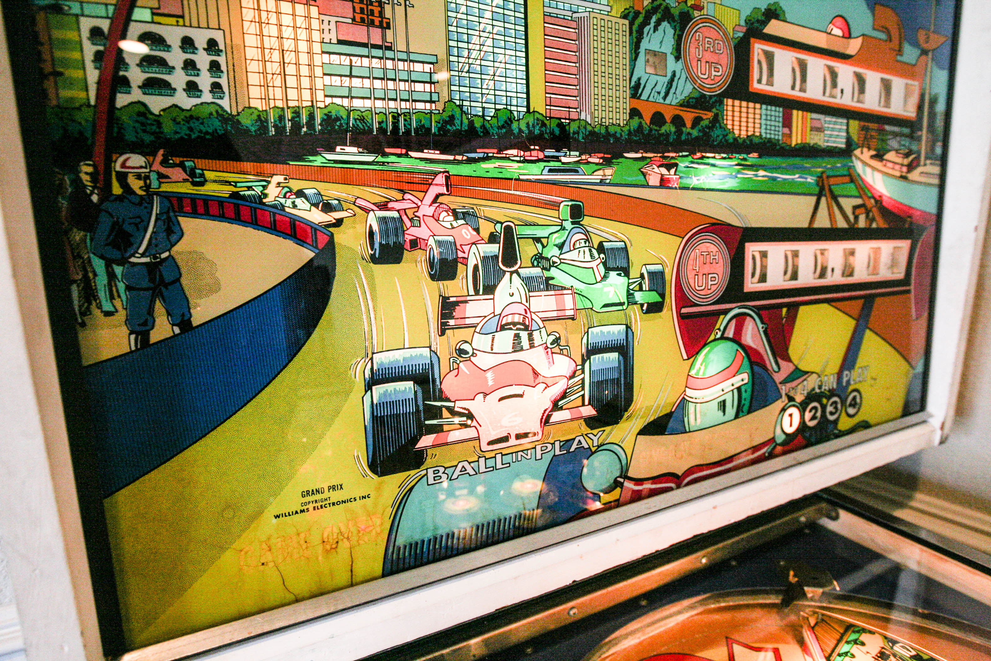 Williams Grand Prix Pinball Machine