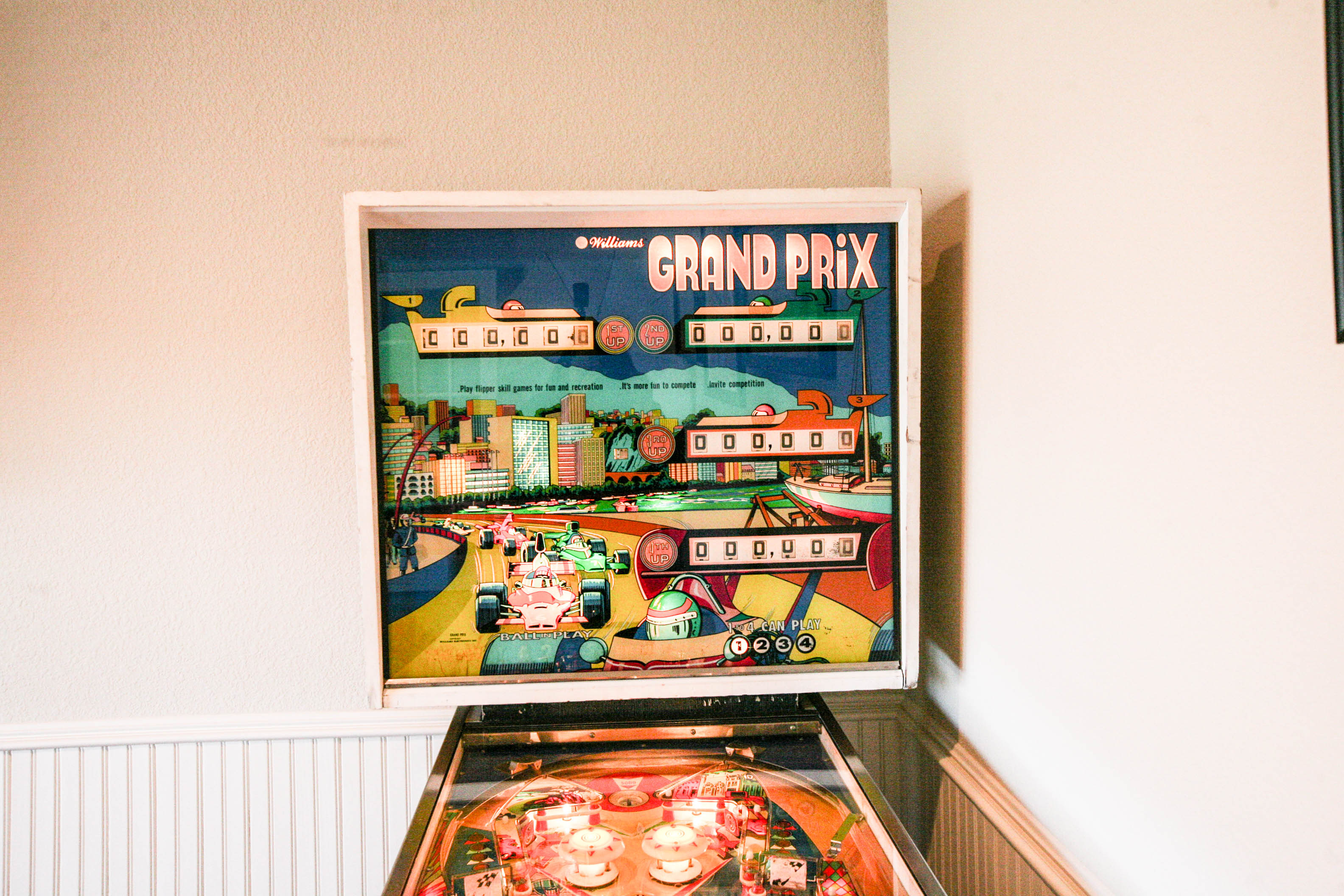 Williams Grand Prix Pinball Machine