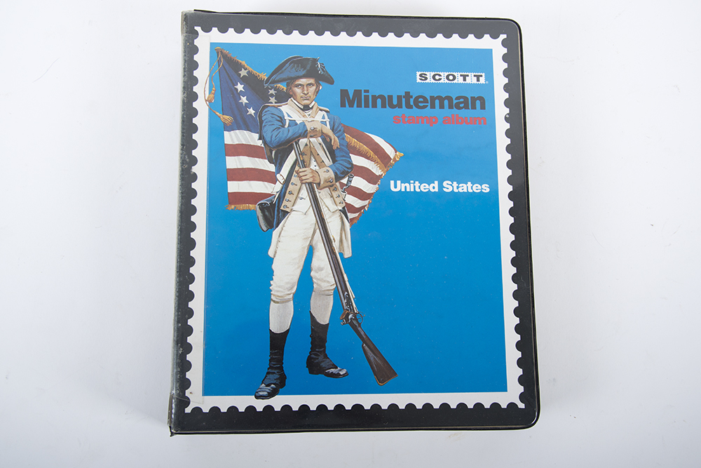 Vintage Scott Minuteman Stamp Album