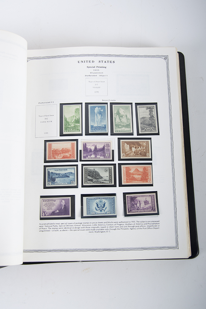 Vintage Scott Minuteman Stamp Album