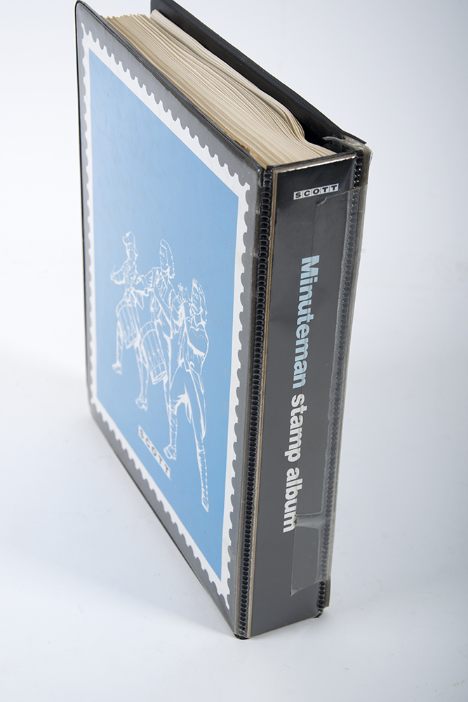 Vintage Scott Minuteman Stamp Album