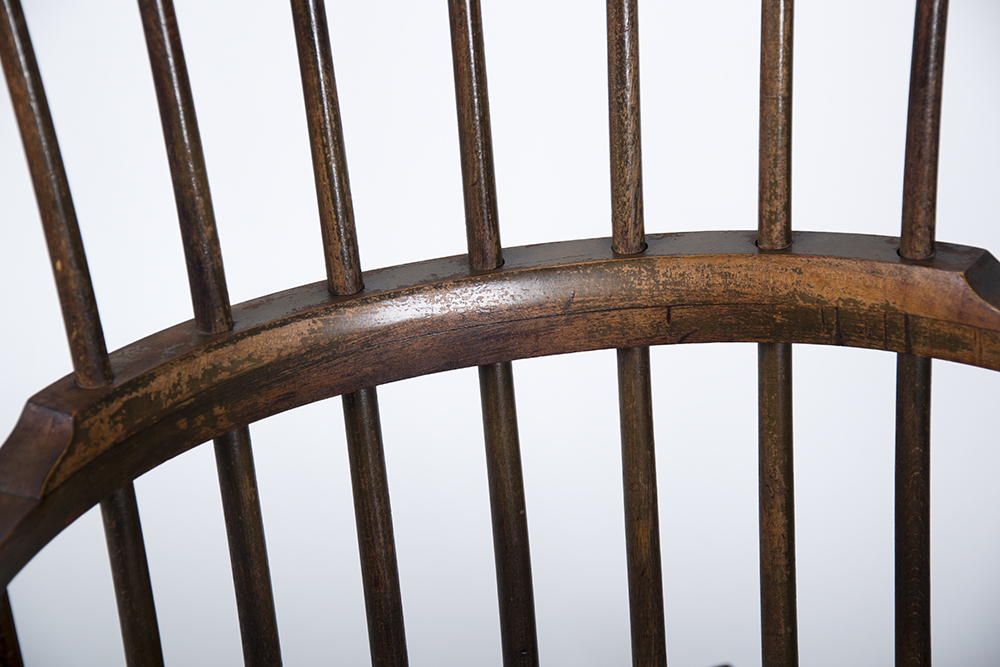 Vintage Windsor Comb Back Rocking Chair