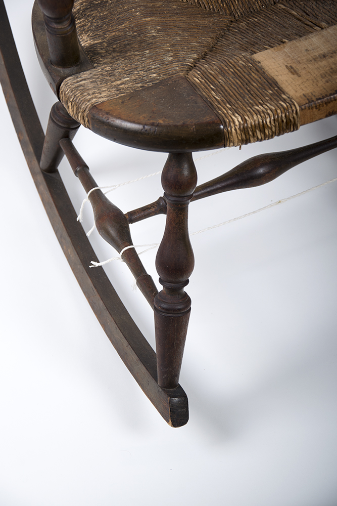 Vintage Windsor Comb Back Rocking Chair