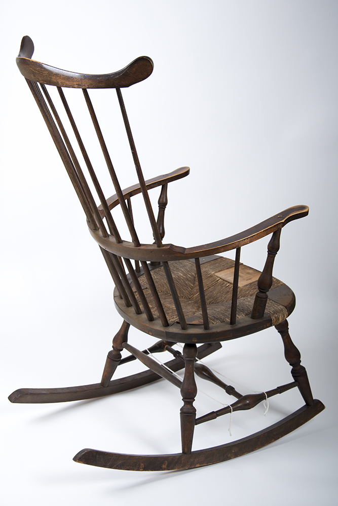 Vintage Windsor Comb Back Rocking Chair