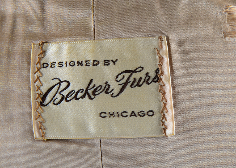 Vintage Emba, "Autumn Haze" Natural Brown Mink Fur Jacket