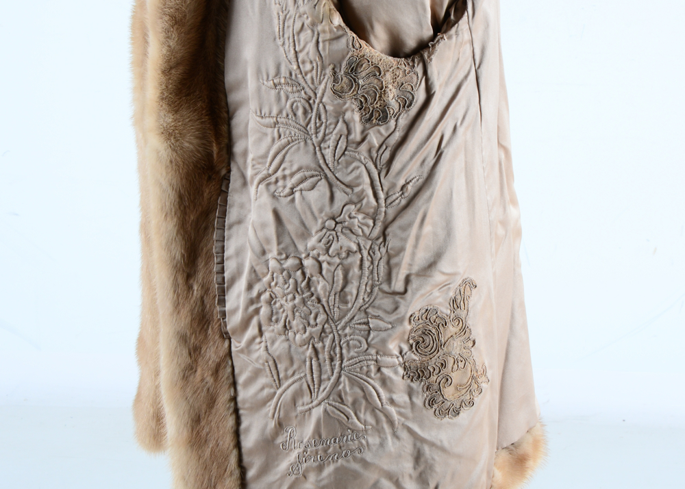 Vintage Emba, "Autumn Haze" Natural Brown Mink Fur Jacket