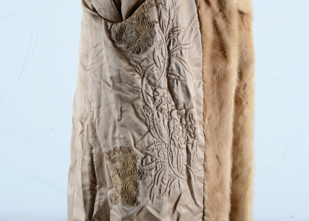 Vintage Emba, "Autumn Haze" Natural Brown Mink Fur Jacket