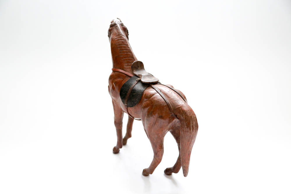 Antique Leather Horse