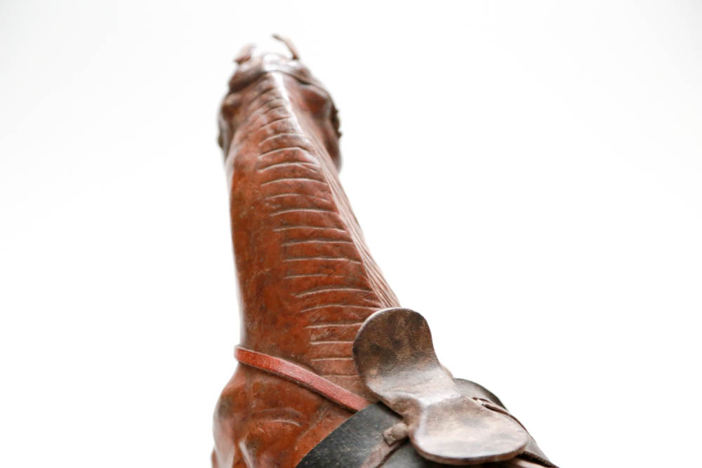 Antique Leather Horse