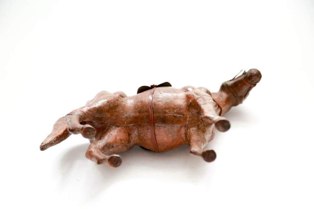 Antique Leather Horse