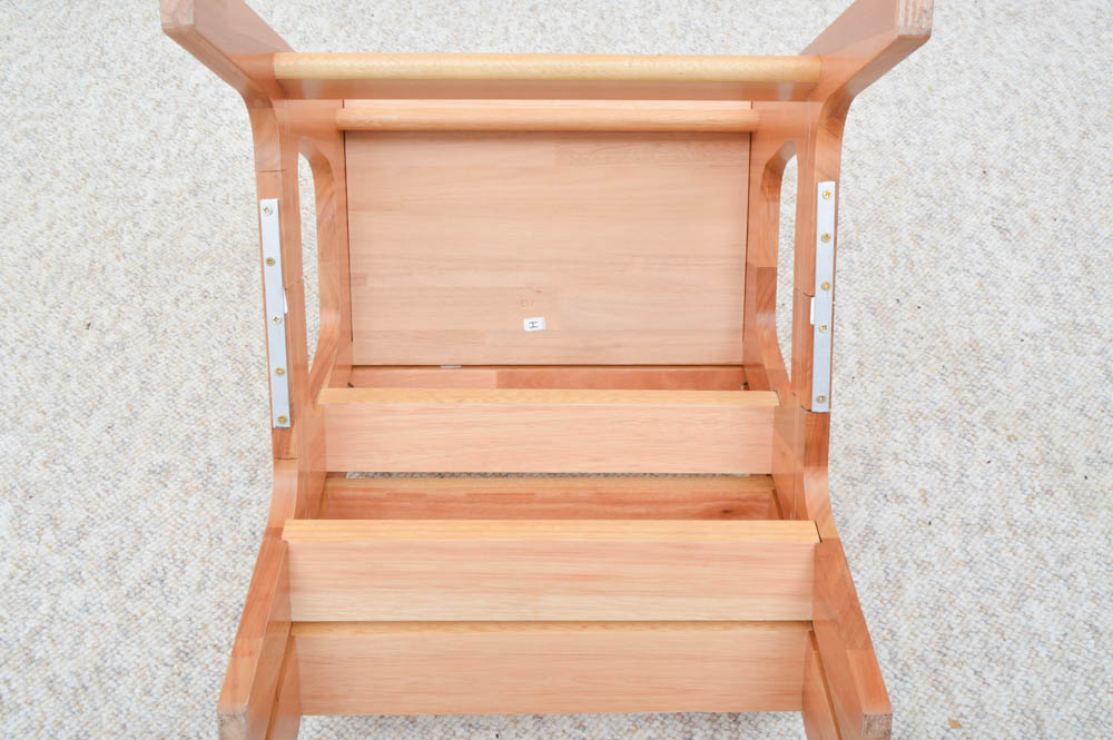 Convertible Wood Step Ladder