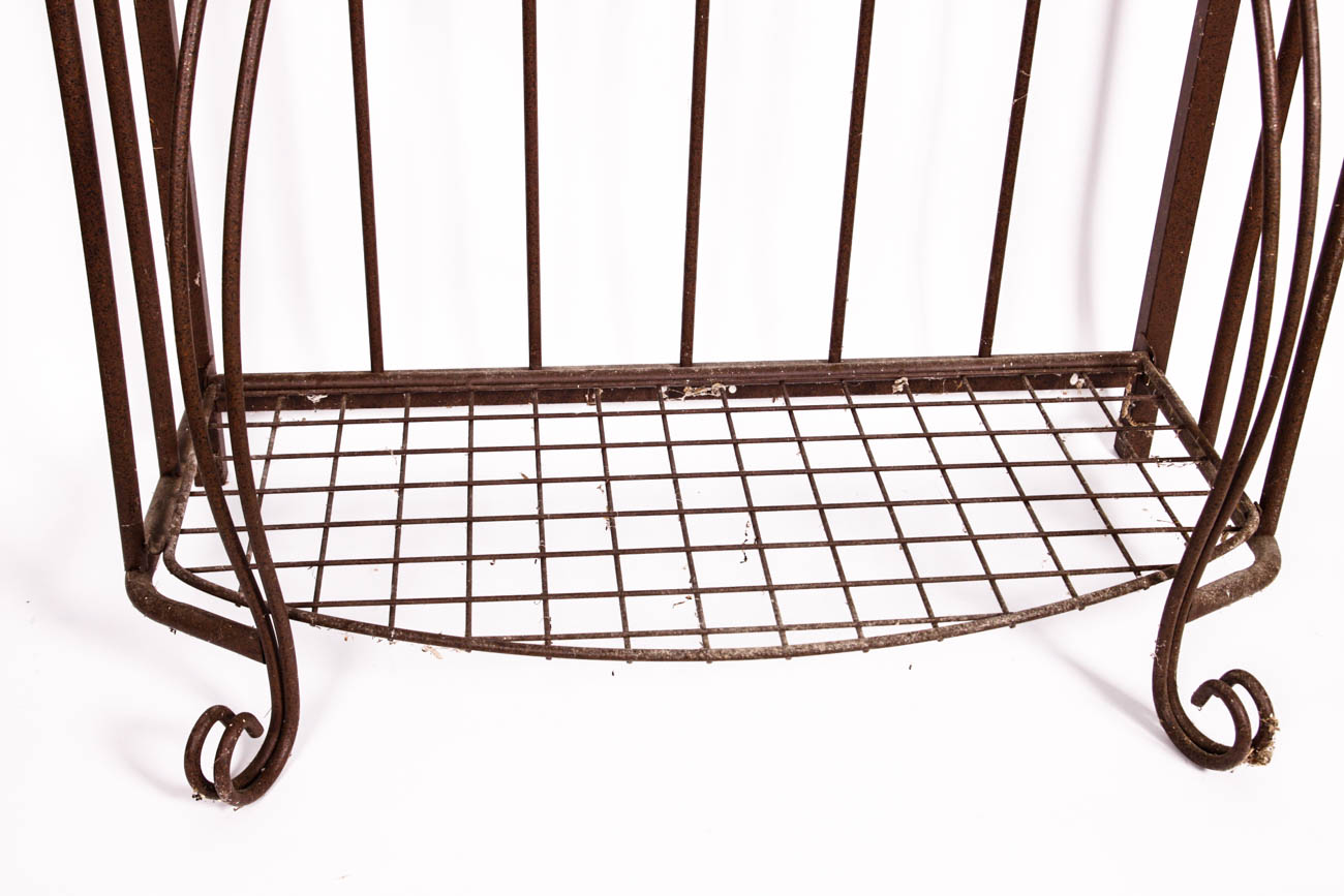 Cast Iron Baker's Rack