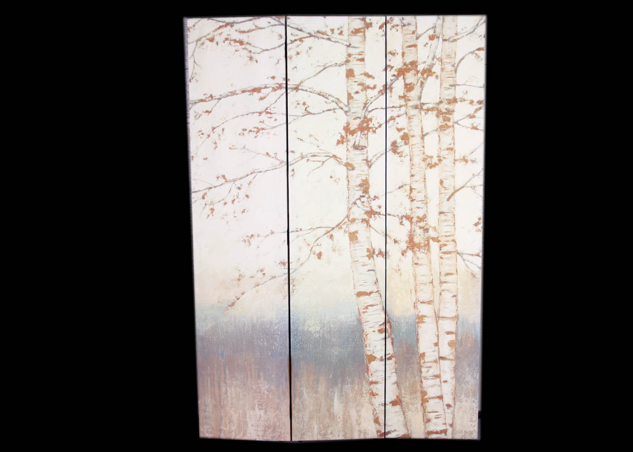 Vinyl Covered Decorative Screen