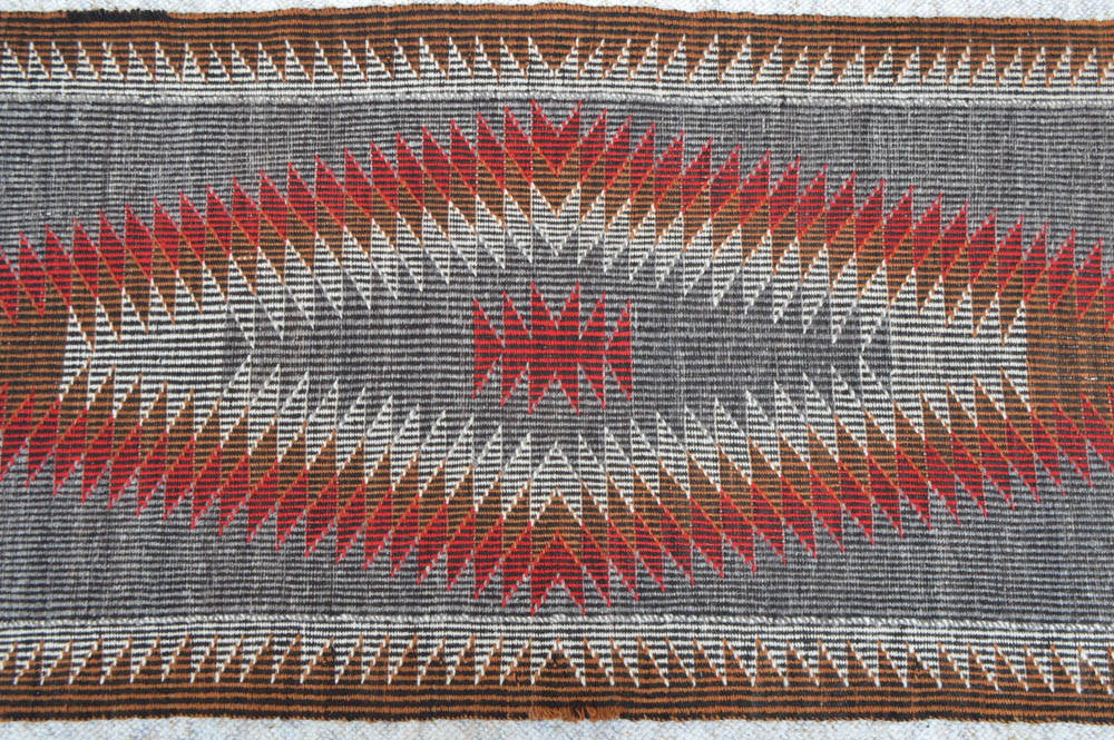 Handwoven Navajo Burntwater Rug