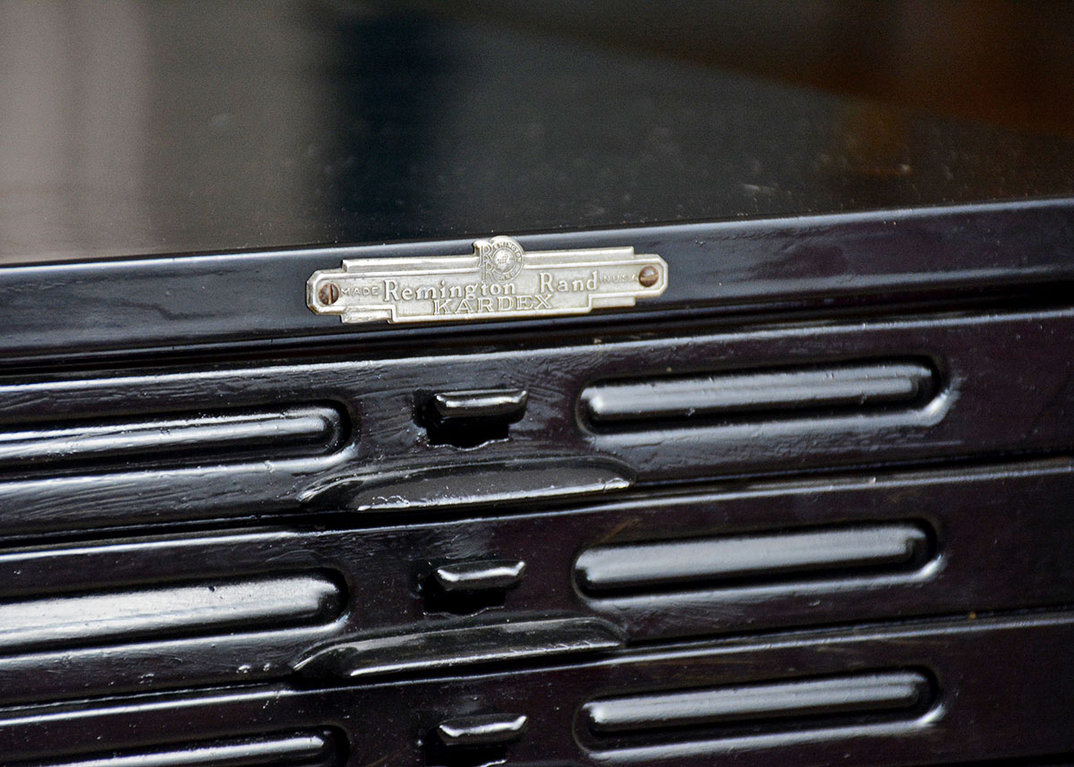 Vintage Remington Rand Kardex