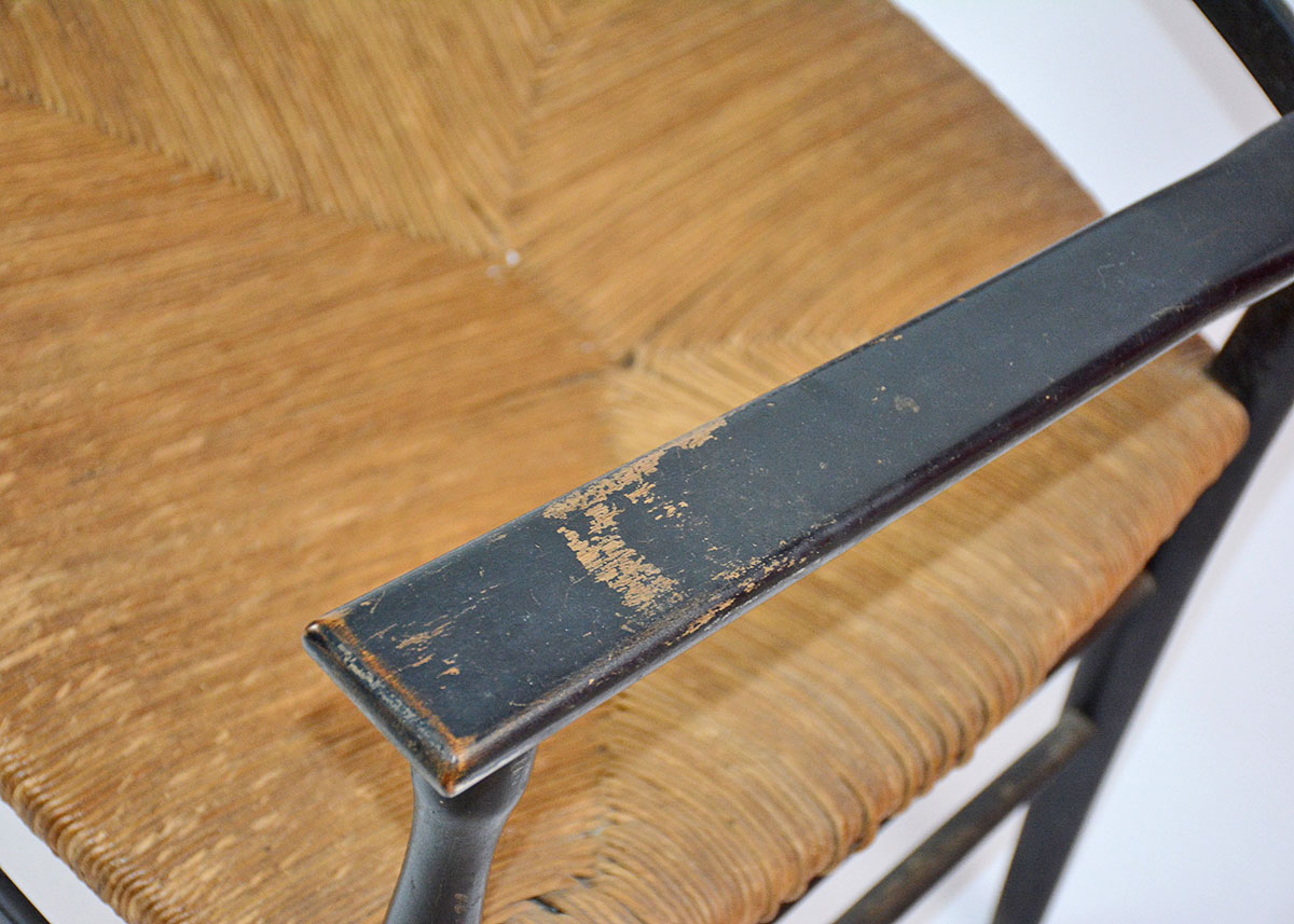 Painted Ladder Back Arm Chair