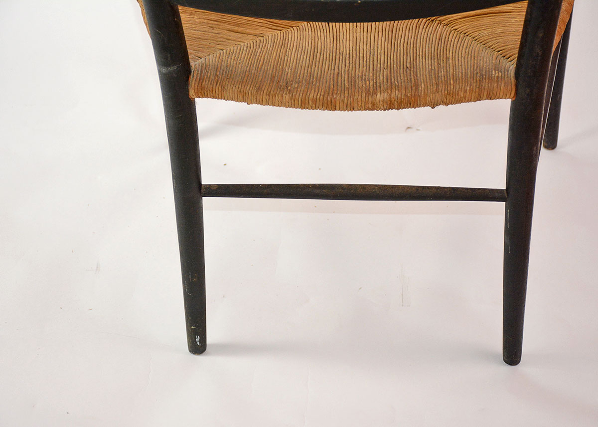 Painted Ladder Back Arm Chair