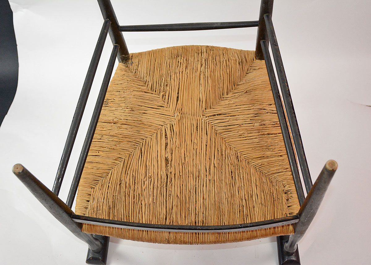 Painted Ladder Back Arm Chair