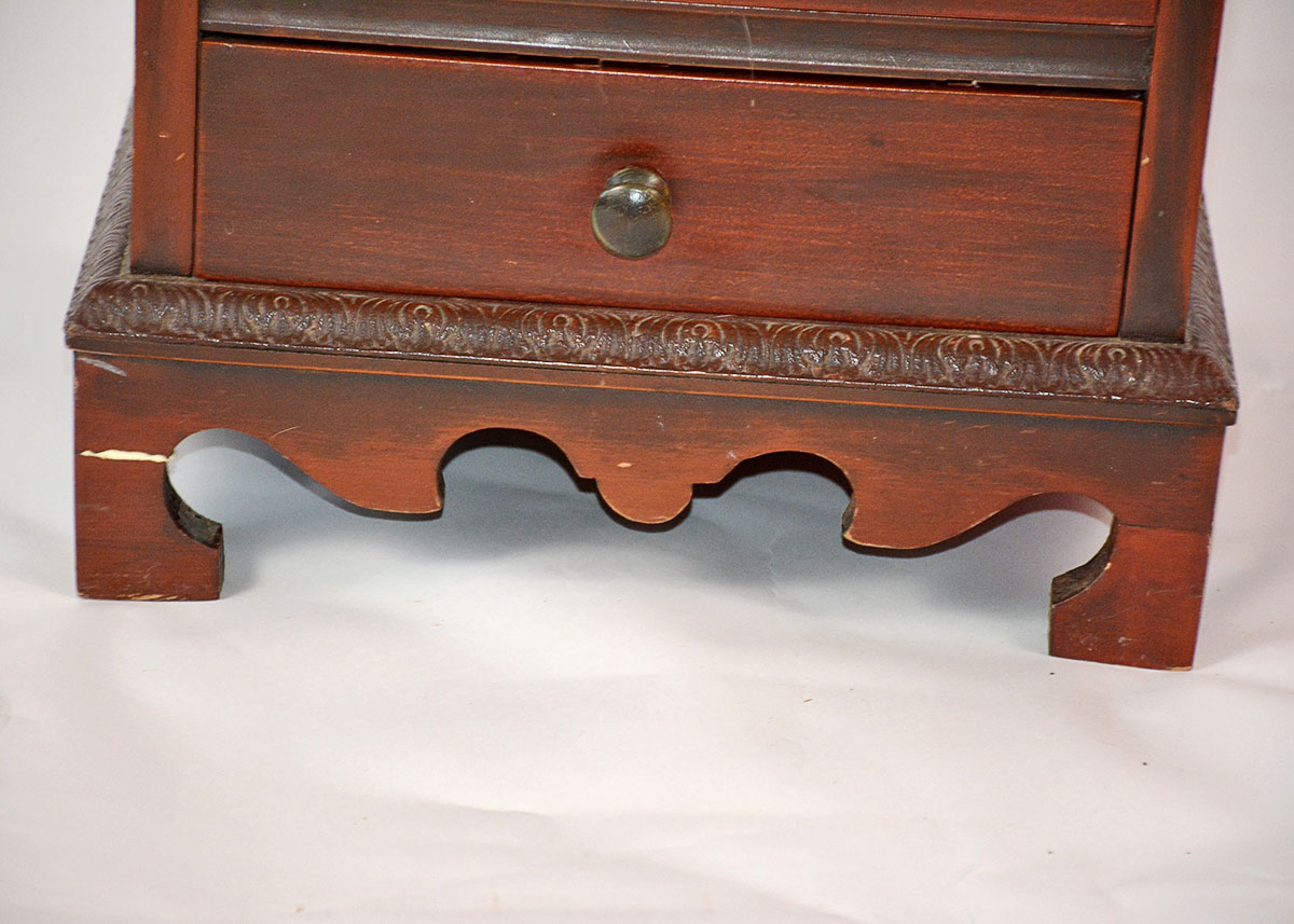 Vintage Copper Lined Walnut Humidor