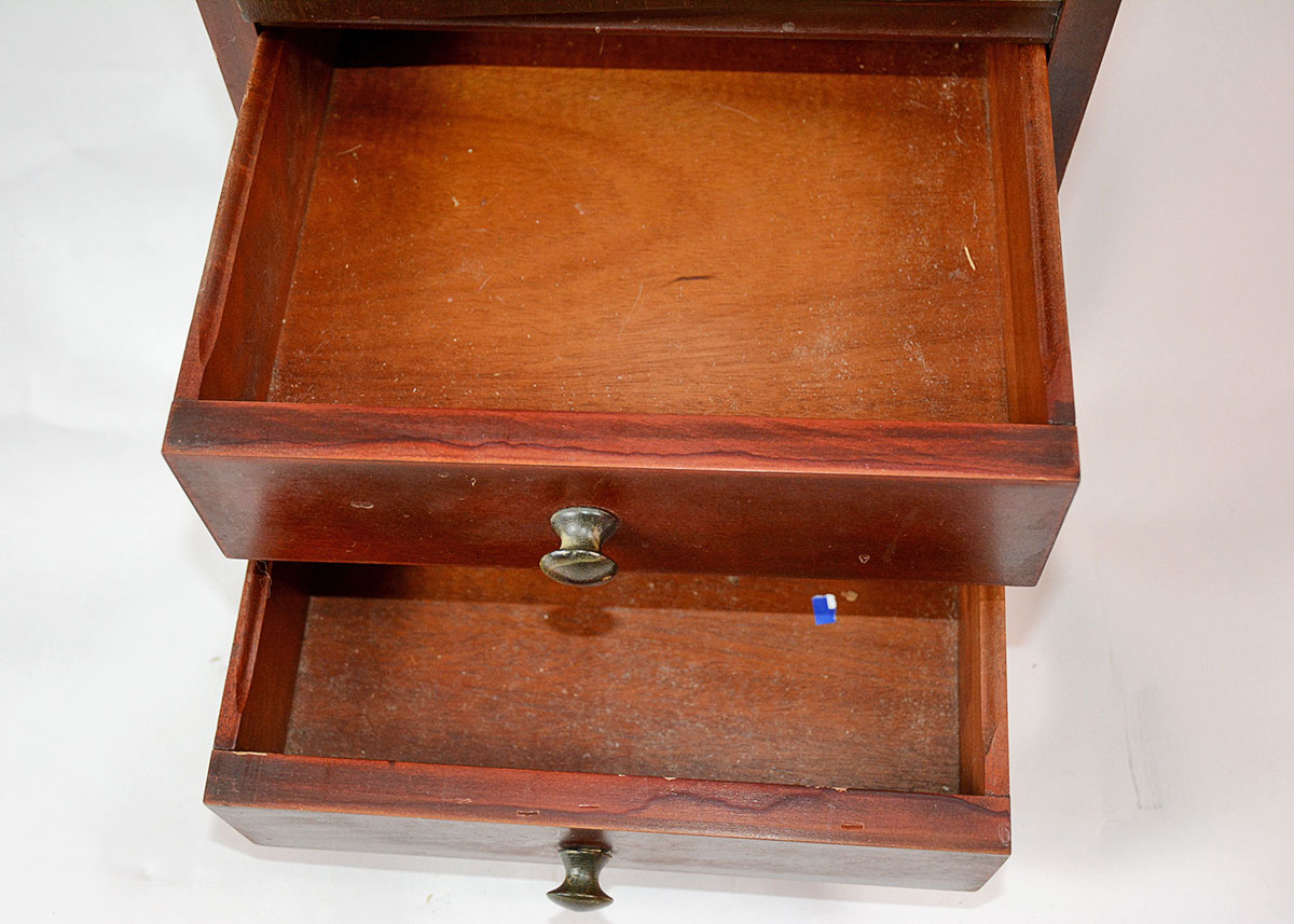 Vintage Copper Lined Walnut Humidor