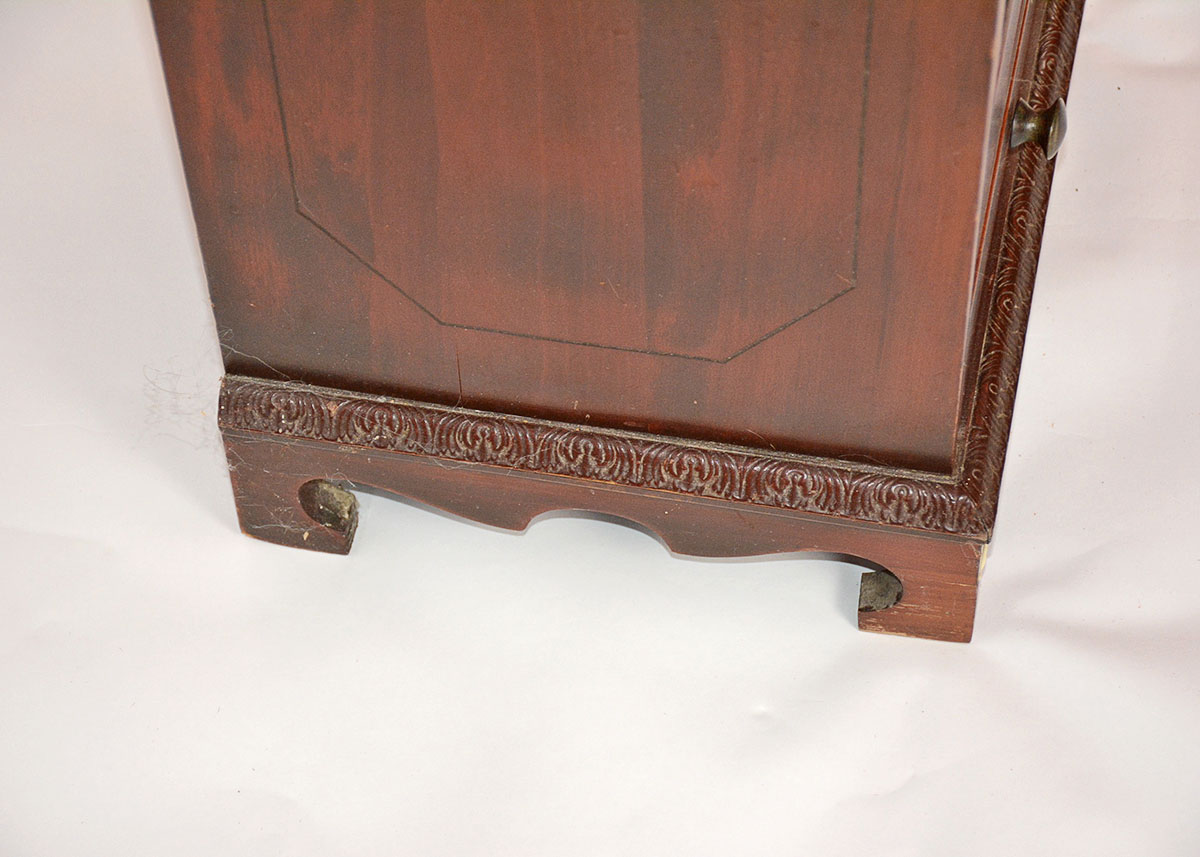 Vintage Copper Lined Walnut Humidor