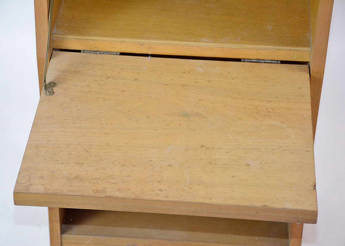 Mid Century Style Maple Night Stand