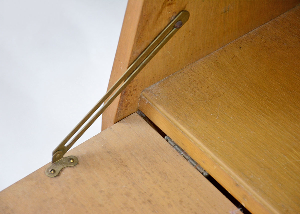 Mid Century Style Maple Night Stand