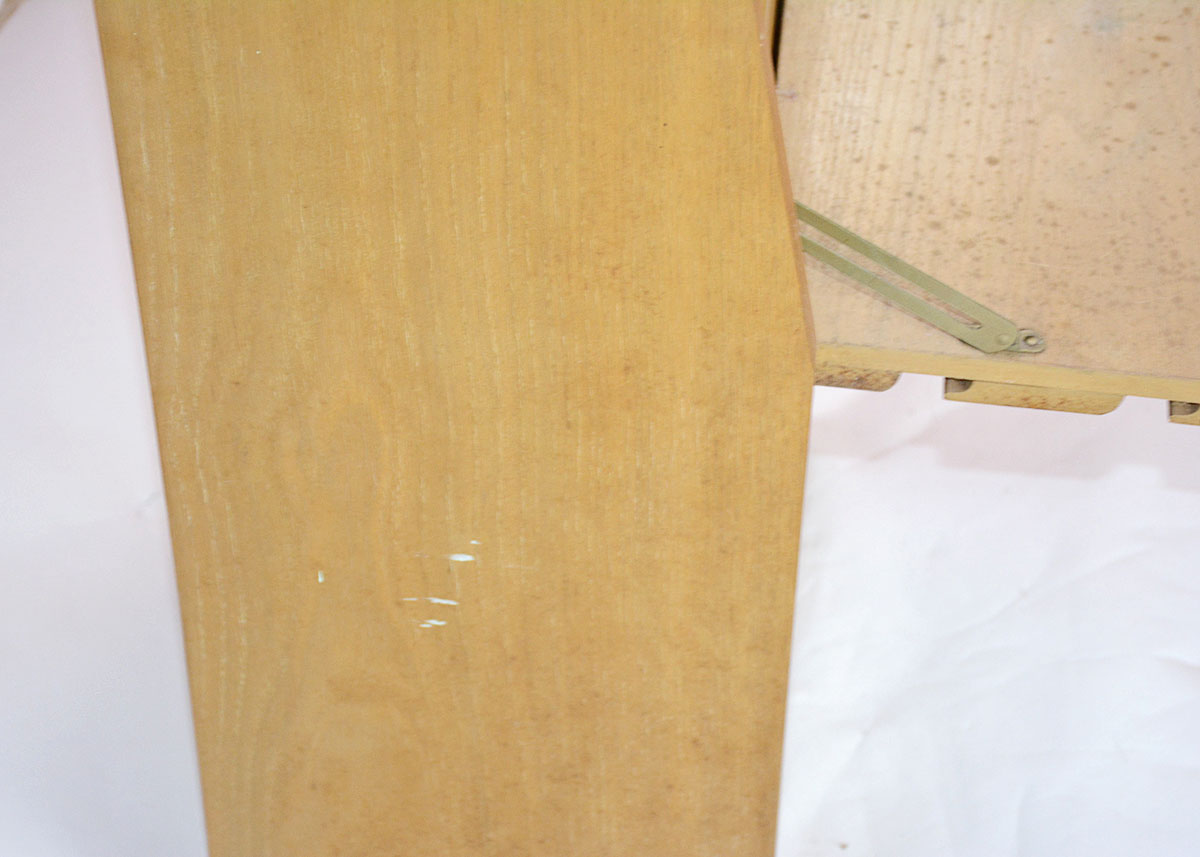 Mid Century Style Maple Night Stand