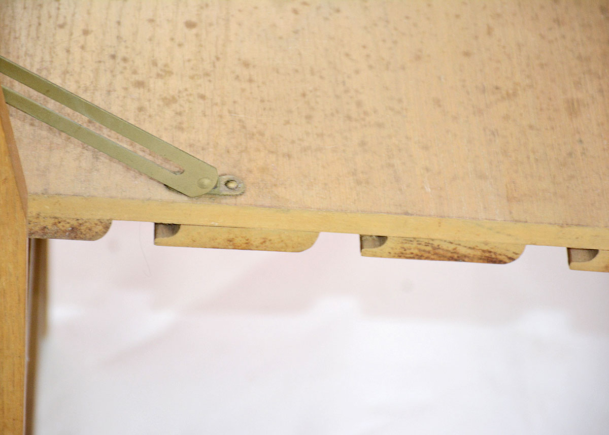 Mid Century Style Maple Night Stand