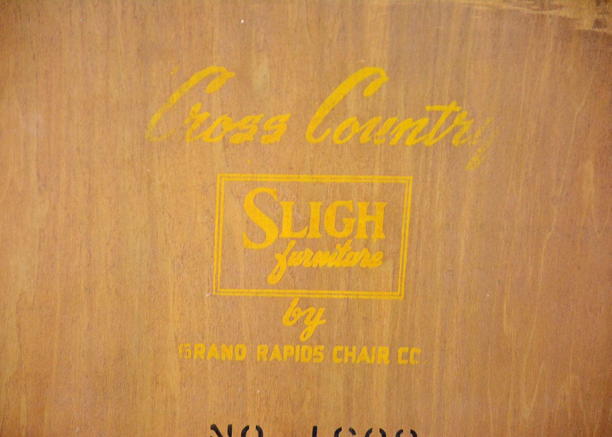 Mid Century Style Maple Night Stand