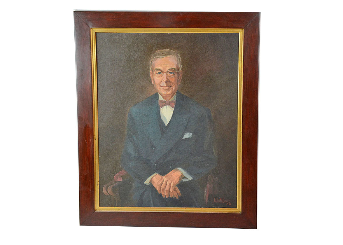 Framed Portrait of Judge Lafon Allen