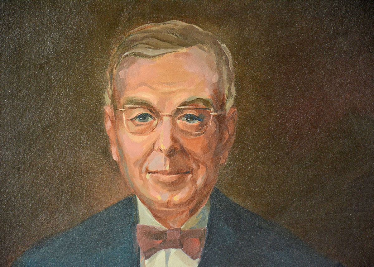Framed Portrait of Judge Lafon Allen
