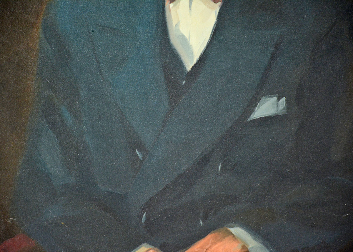 Framed Portrait of Judge Lafon Allen