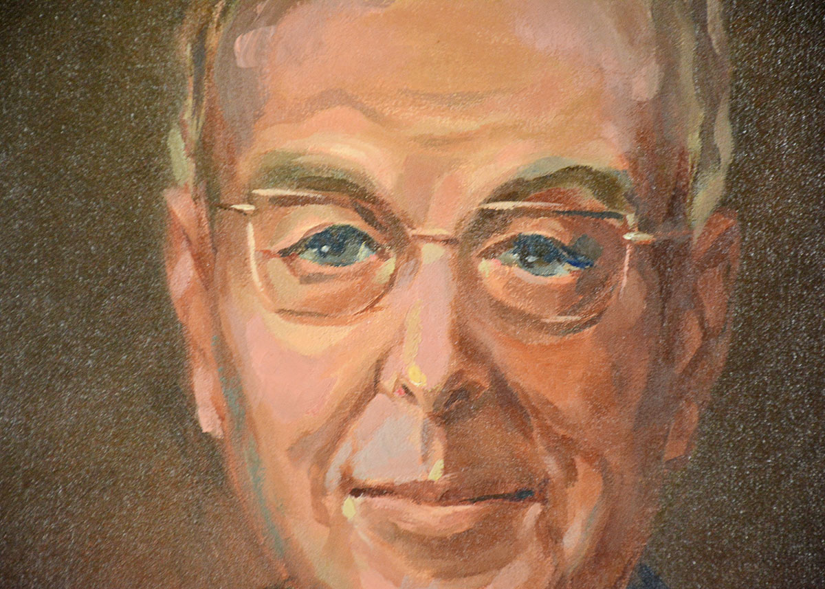 Framed Portrait of Judge Lafon Allen