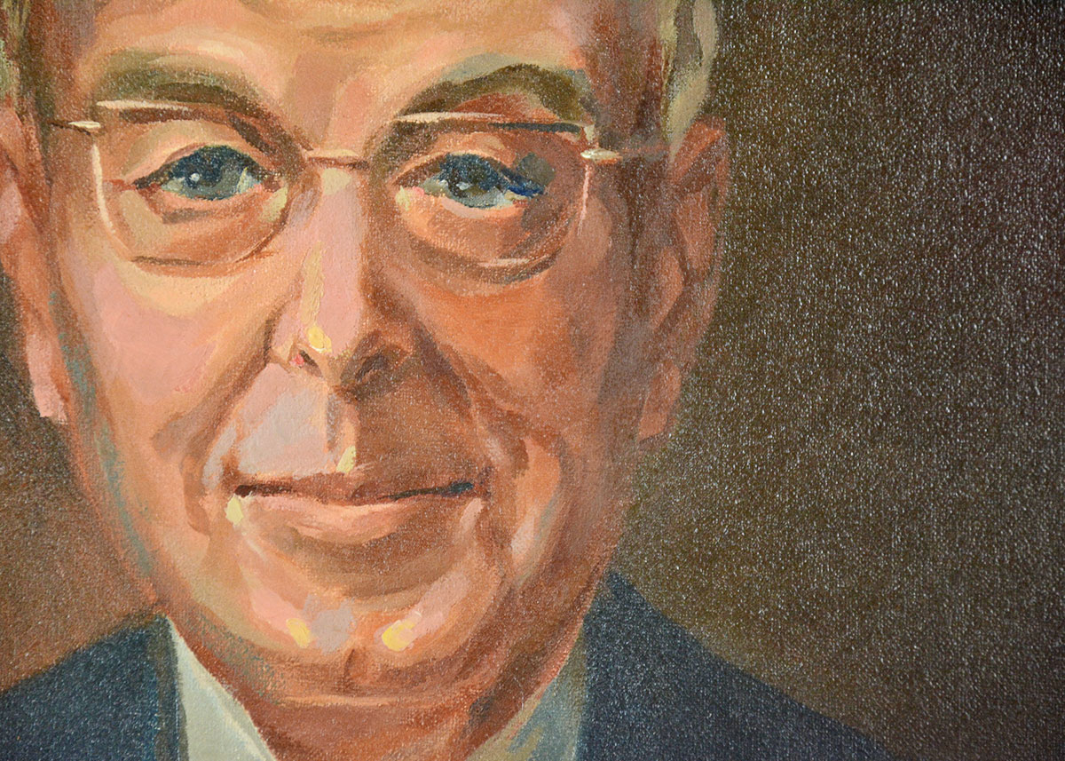 Framed Portrait of Judge Lafon Allen