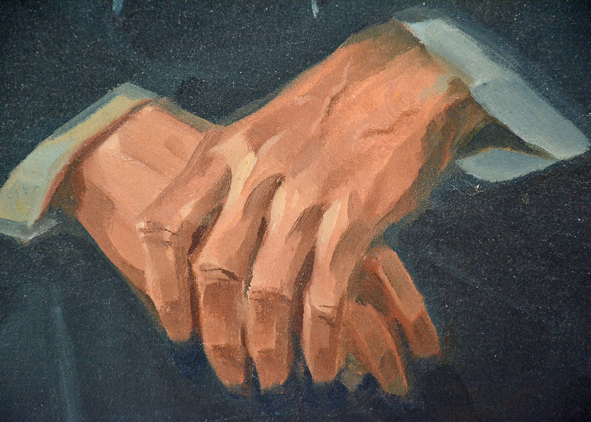 Framed Portrait of Judge Lafon Allen