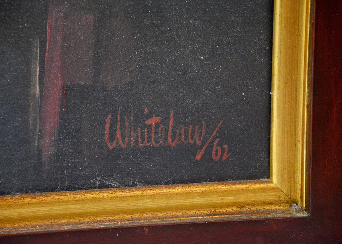 Framed Portrait of Judge Lafon Allen