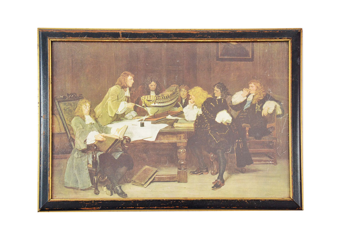 Framed Offset Lithograph