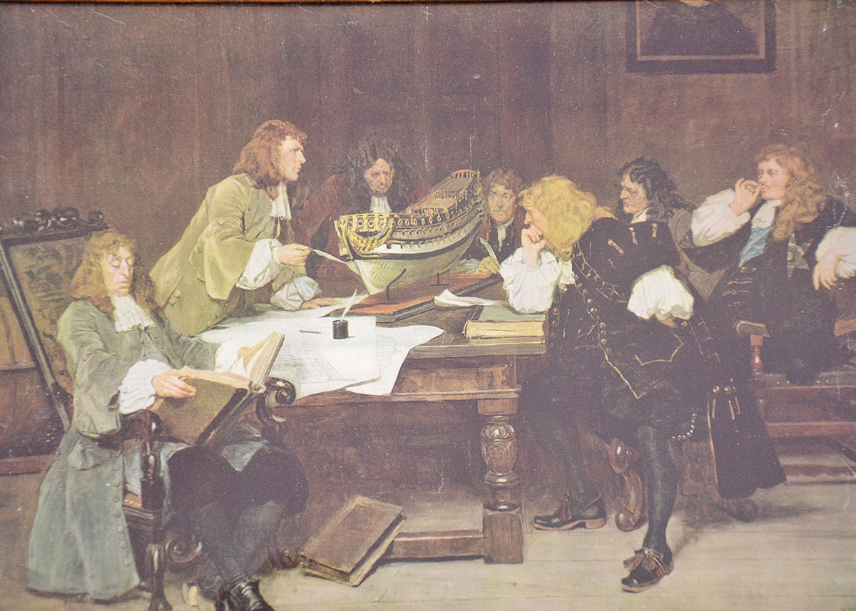 Framed Offset Lithograph