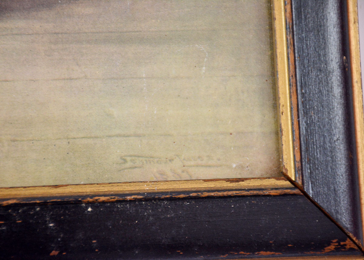 Framed Offset Lithograph