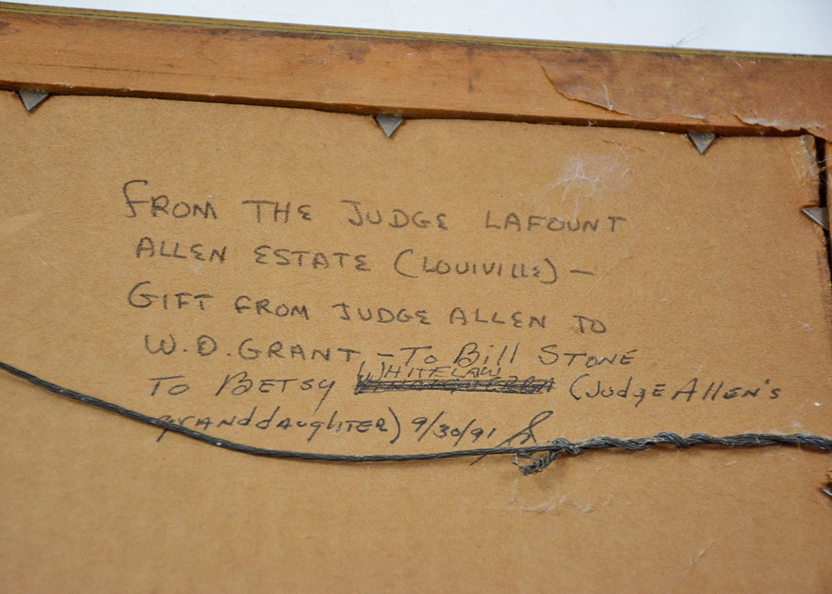 Framed Offset Lithograph