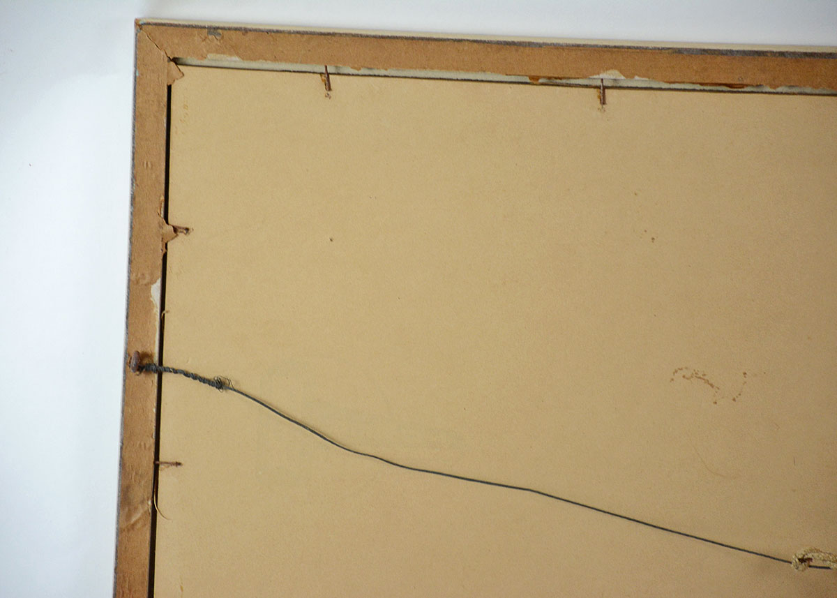 Framed and Signed Lithograph of "Murder of Edith Cavell"