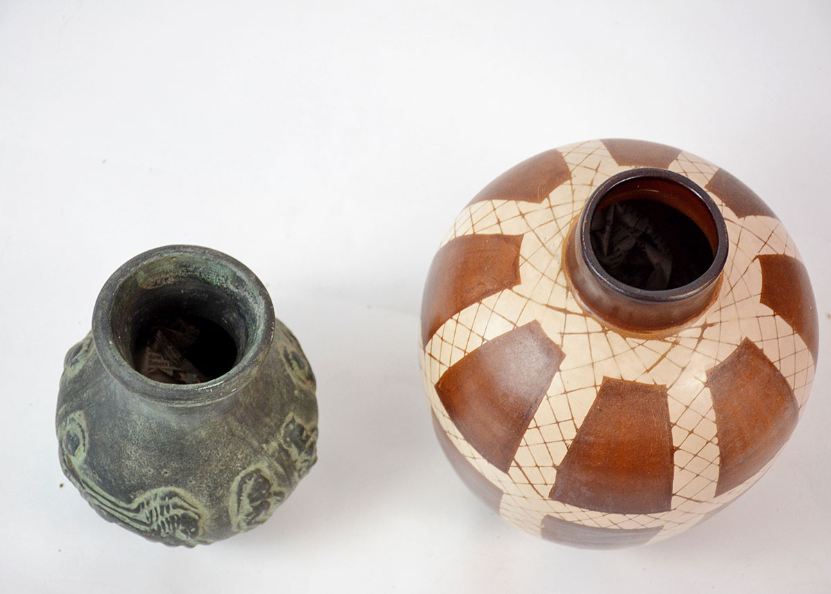 Pair of Ceramic Vases