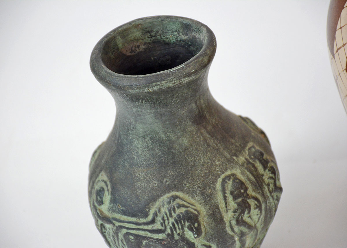 Pair of Ceramic Vases