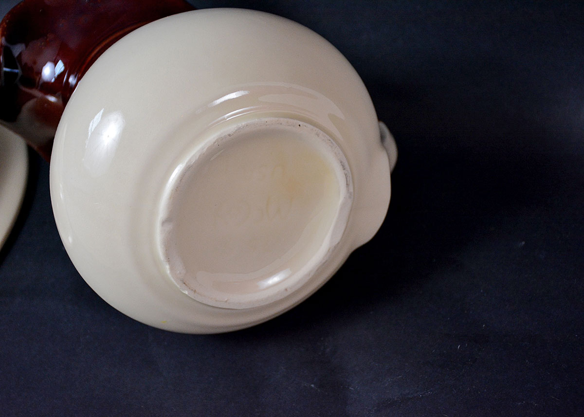 McCoy Pitcher and Bowl